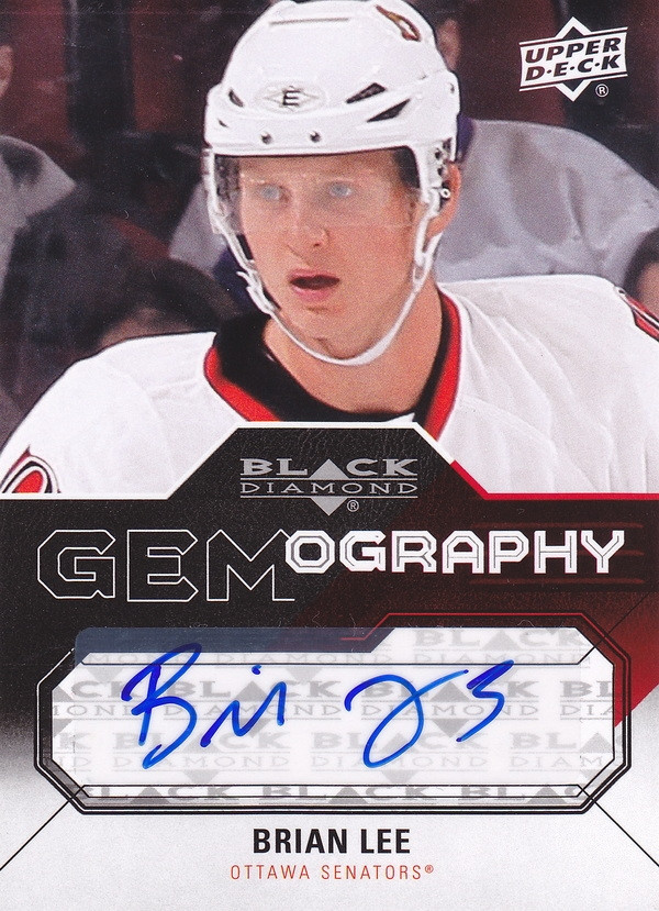 Hockey card Brian Lee