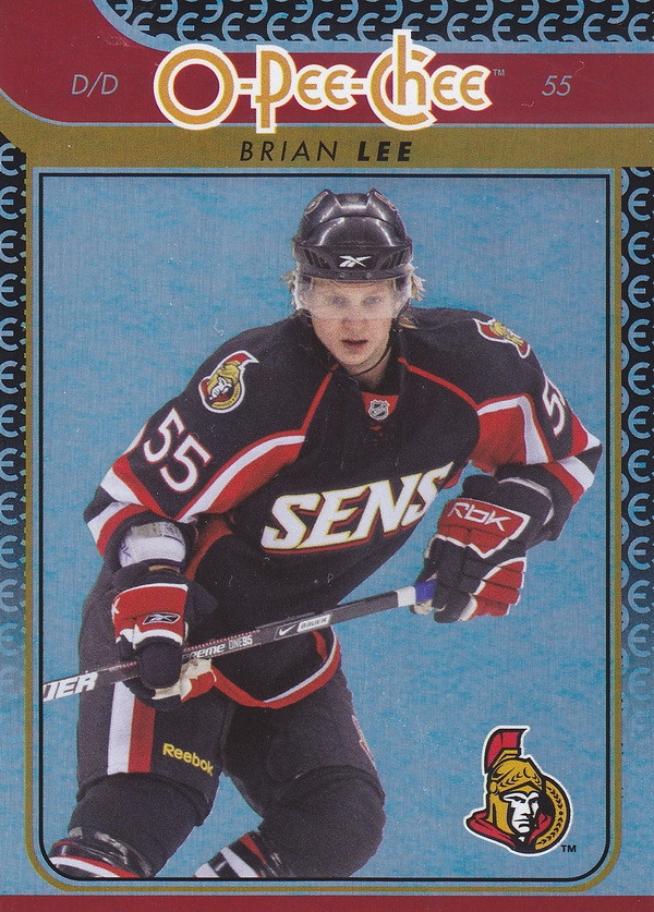 Hockey card Brian Lee