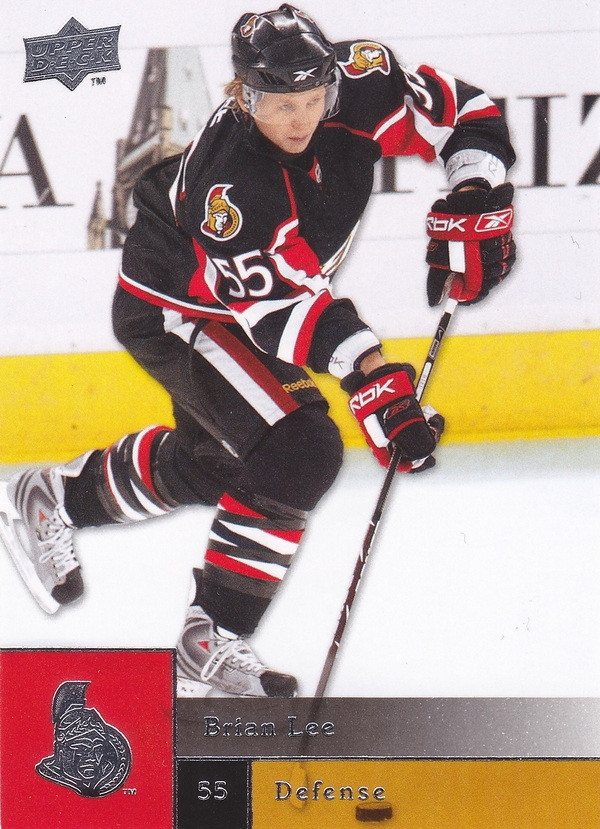 Hockey card Brian Lee