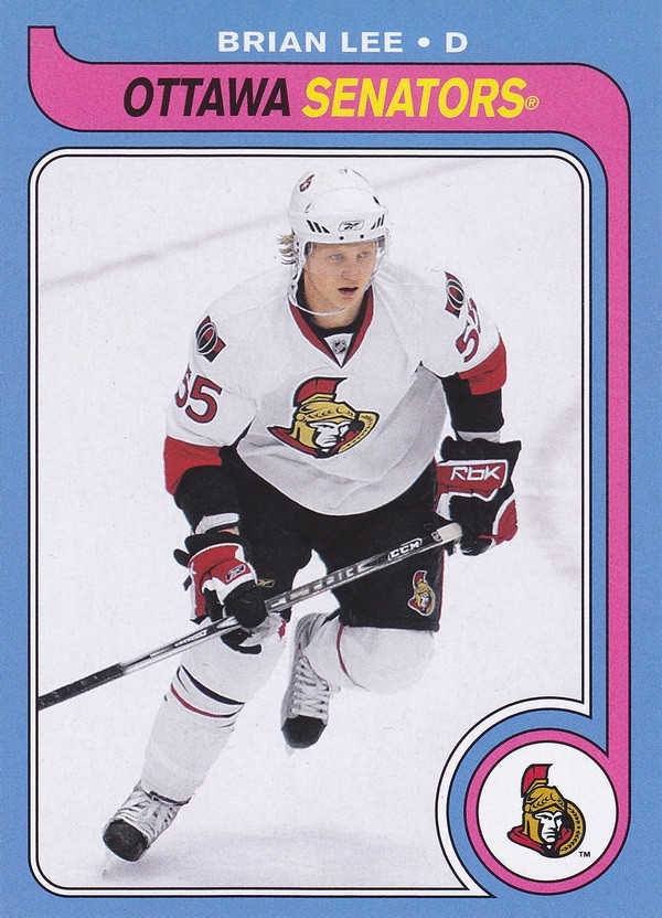 Hockey card Brian Lee