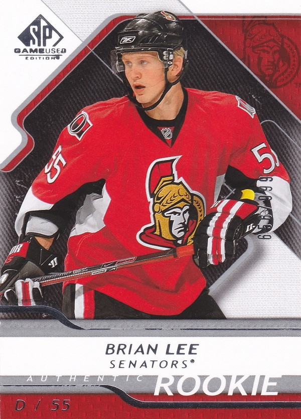 Hockey card Brian Lee