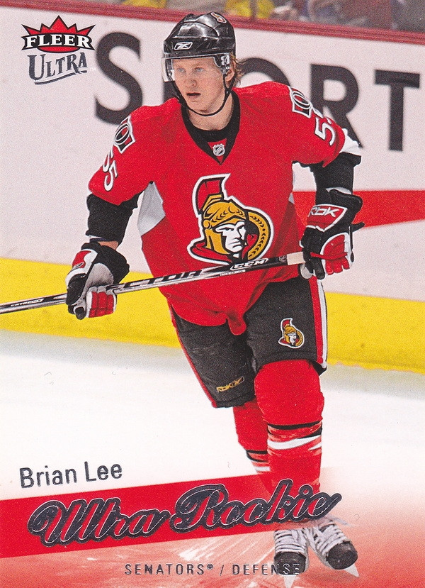 Hockey card Brian Lee