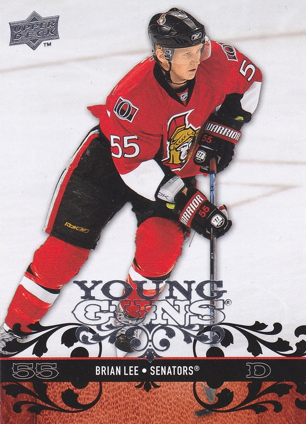 Hockey card Brian Lee