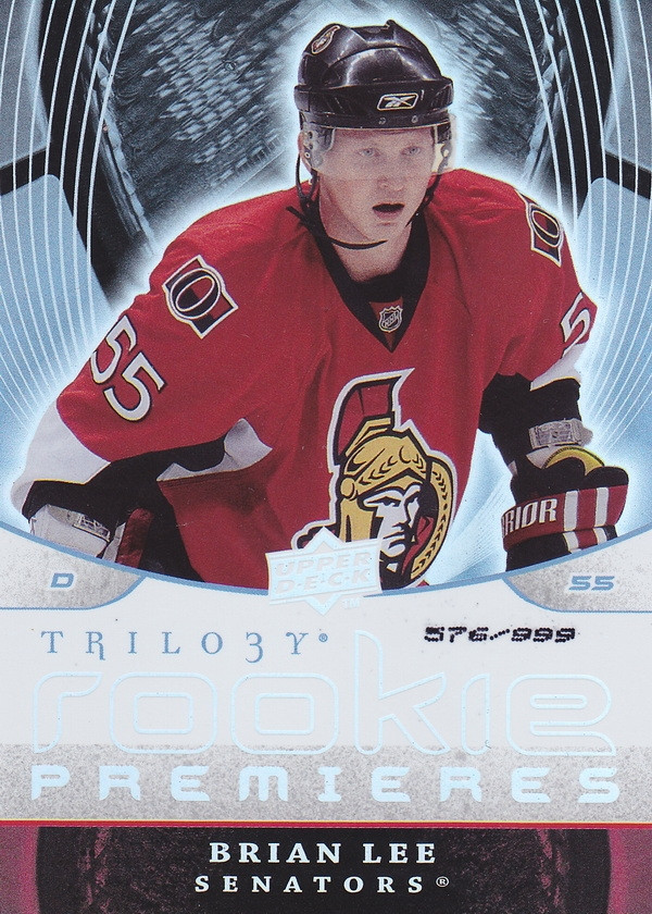Hockey card Brian Lee