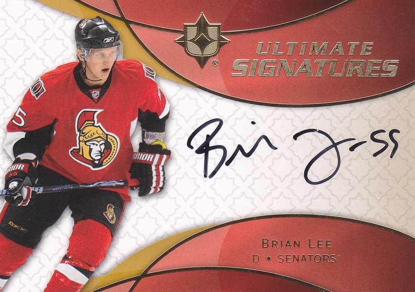 Hockey card Brian Lee