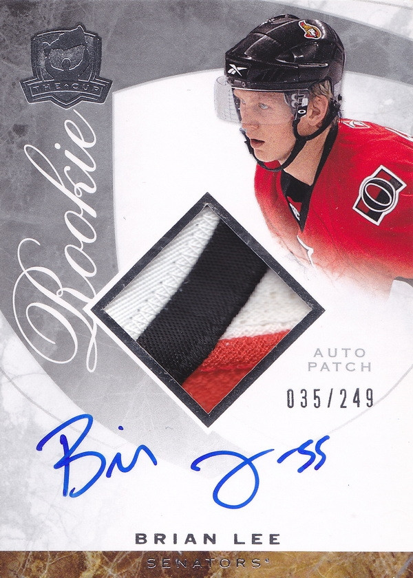 Hockey card Brian Lee