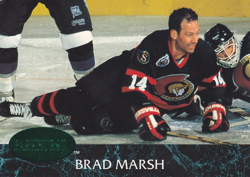 Hockey card Brad Marsh