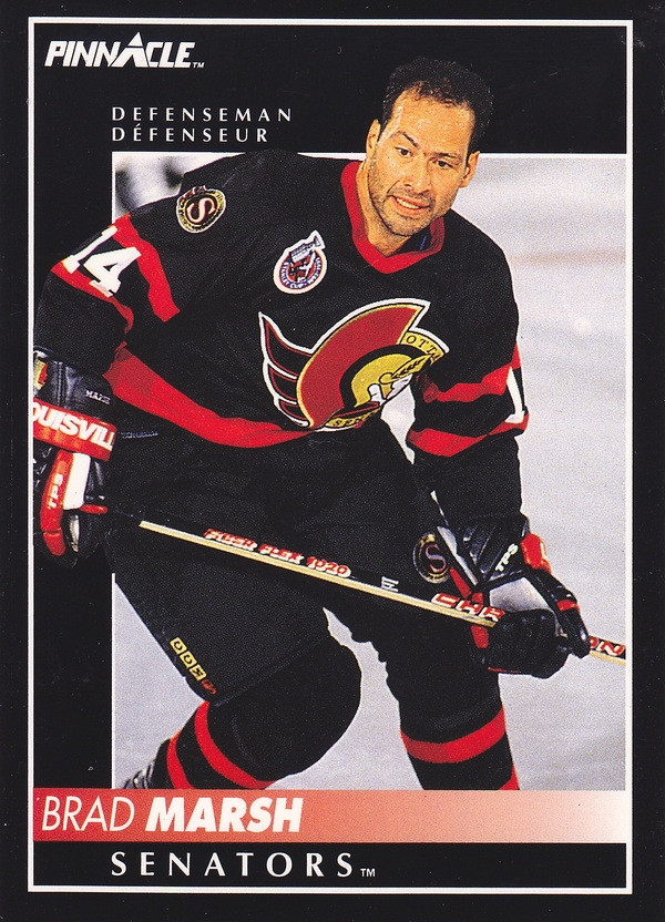 Hockey card Brad Marsh
