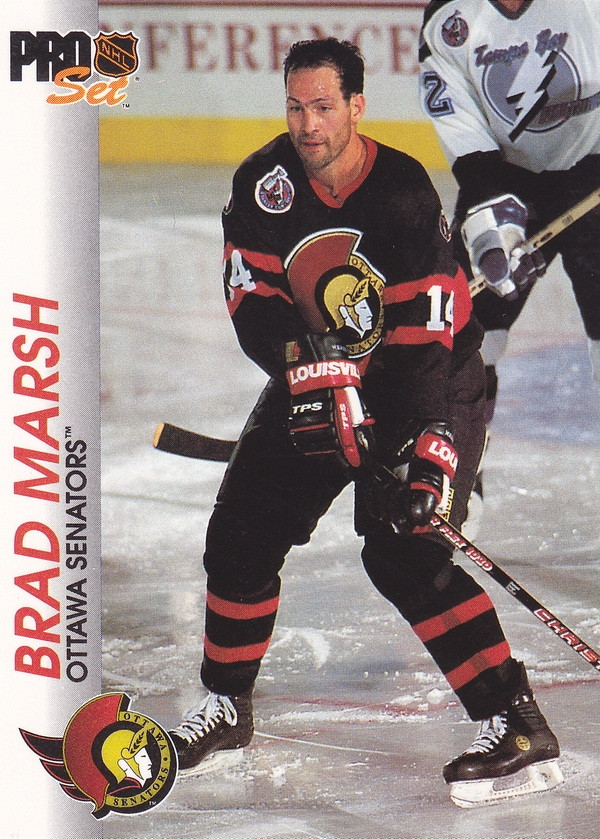 Hockey card Brad Marsh