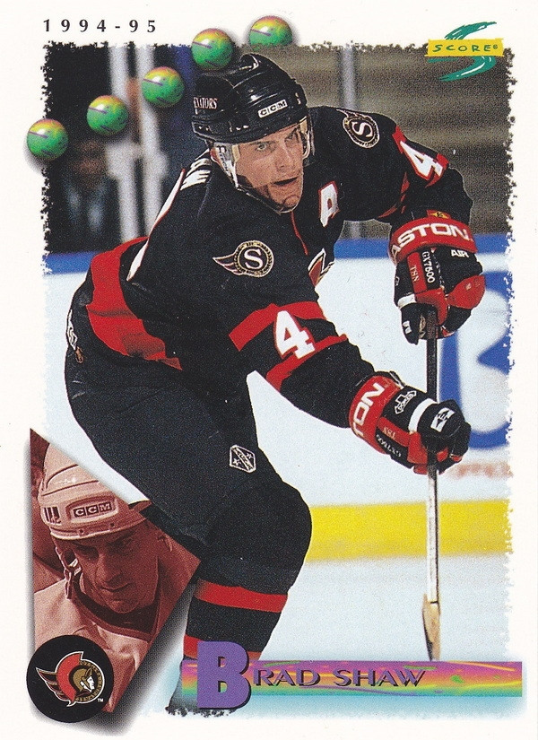 Hockey card Brad Shaw