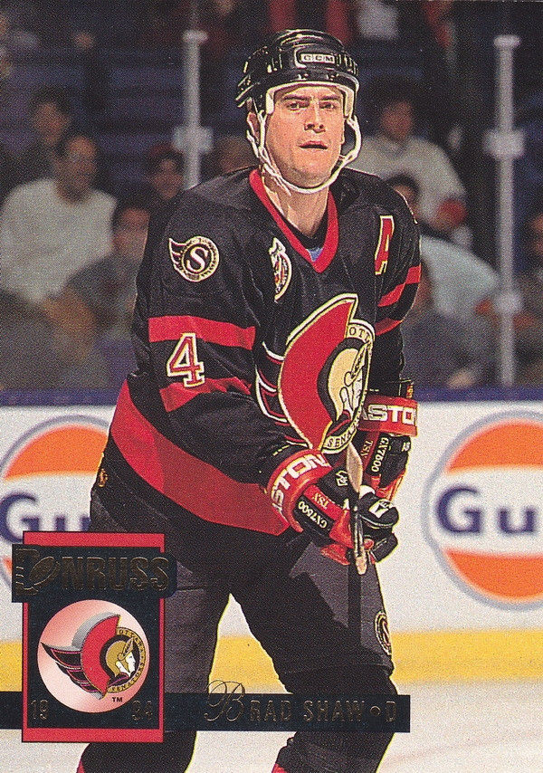 Hockey card Brad Shaw