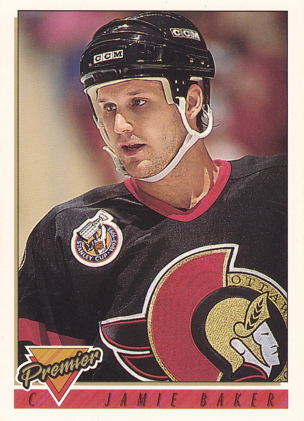 Hockey card Jamie Baker