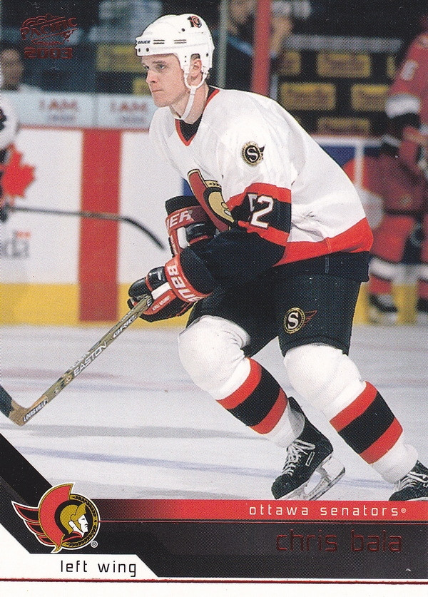Hockey card Chris Bala