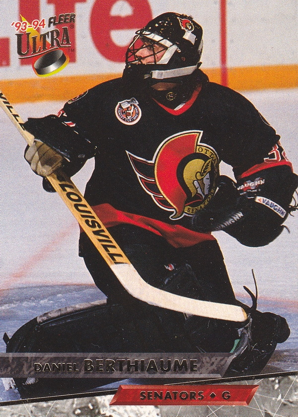 Hockey card Daniel Berthiaume