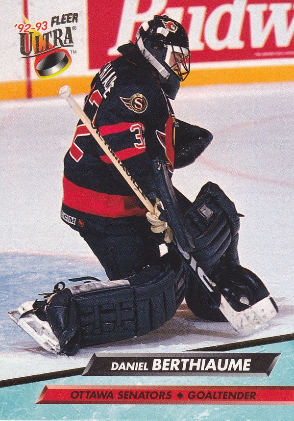 Hockey card Daniel Berthiaume