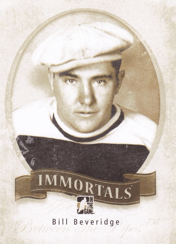 Hockey card Bill Beveridge
