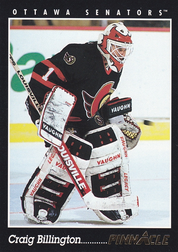Hockey card Craig Billington