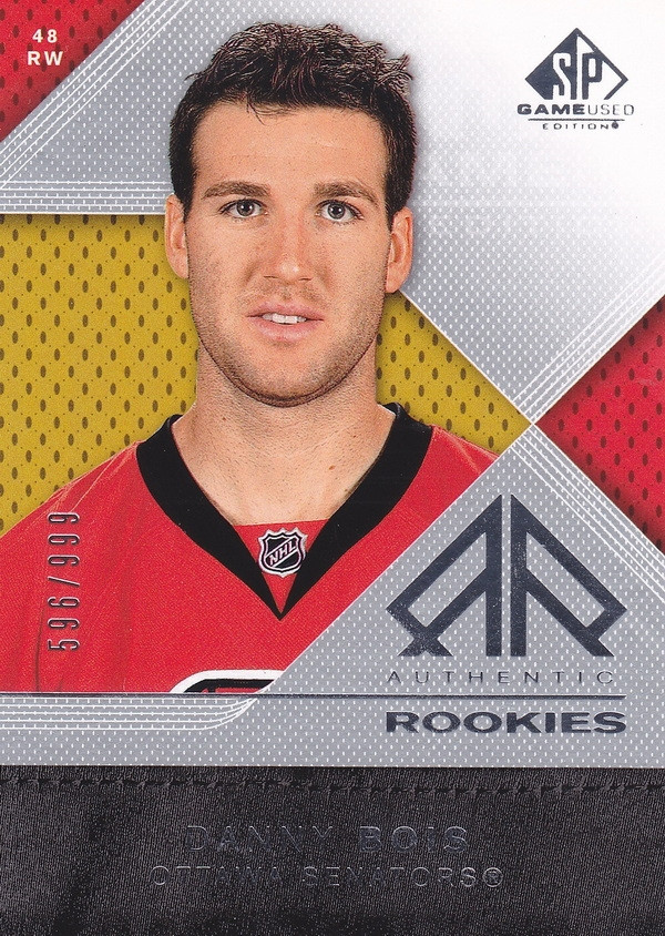 Hockey card Danny Bois