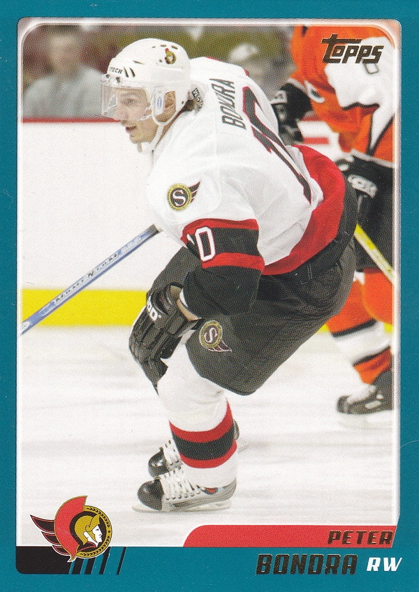 Hockey card Peter Bondra