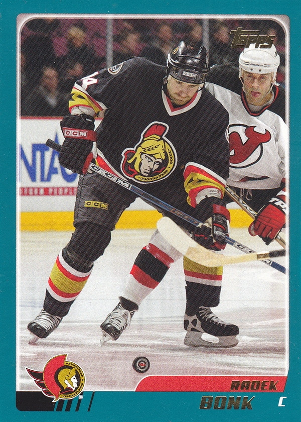Hockey card Radek Bonk