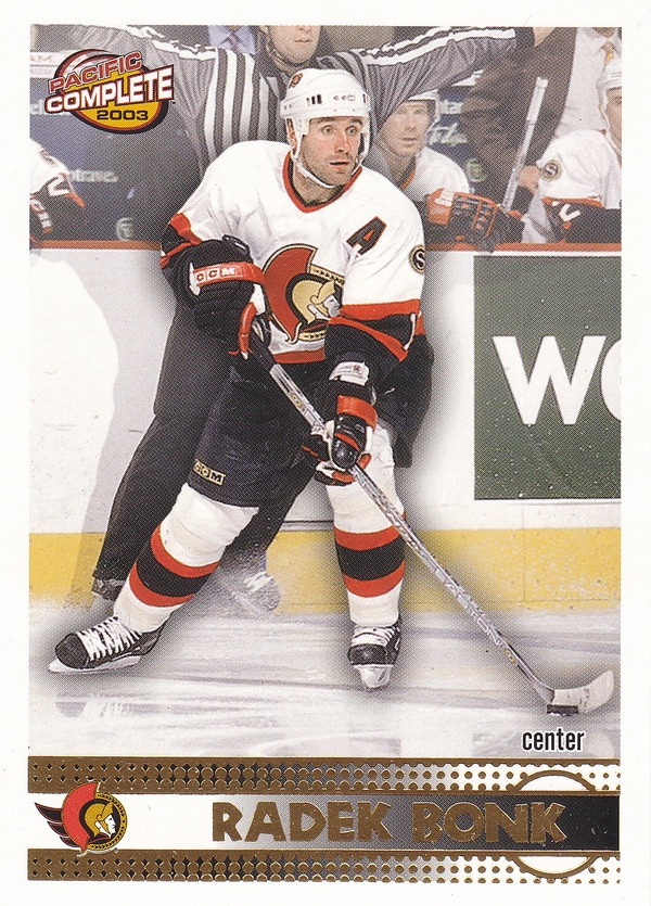 Hockey card Radek Bonk