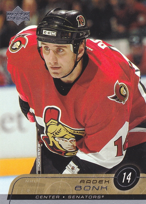 Hockey card Radek Bonk