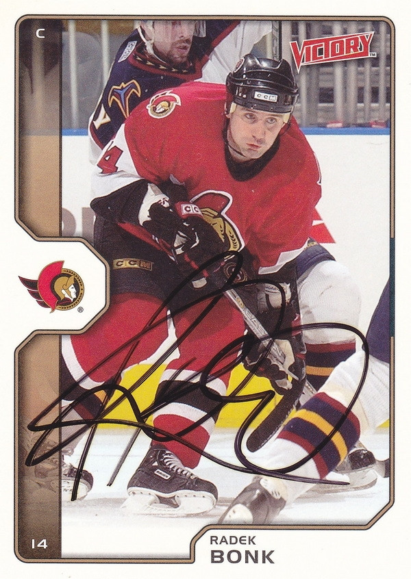 Hockey card Radek Bonk