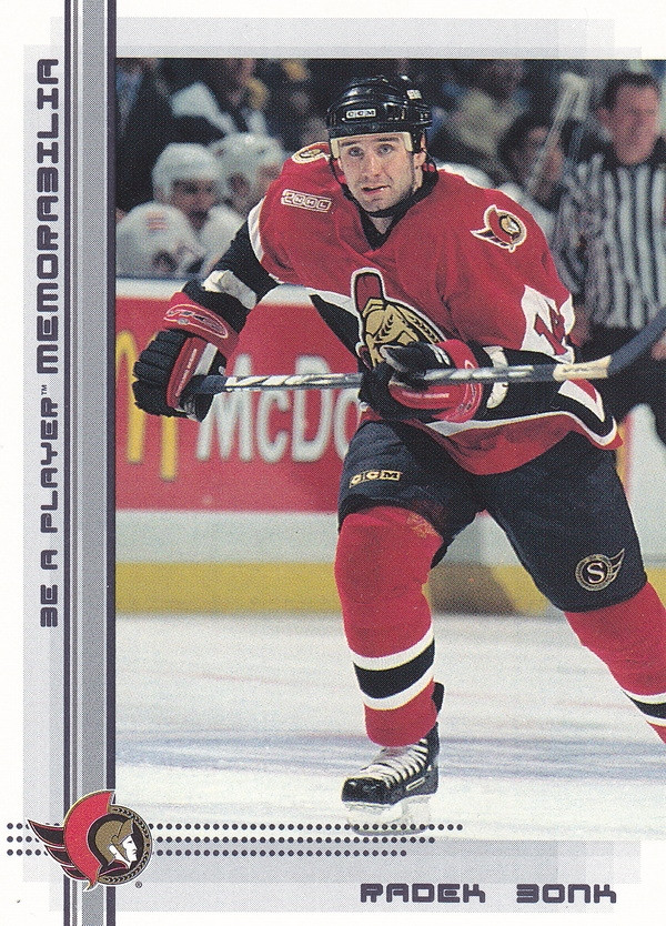Hockey card Radek Bonk