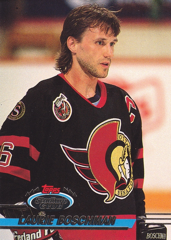 Hockey card Laurie Boschman