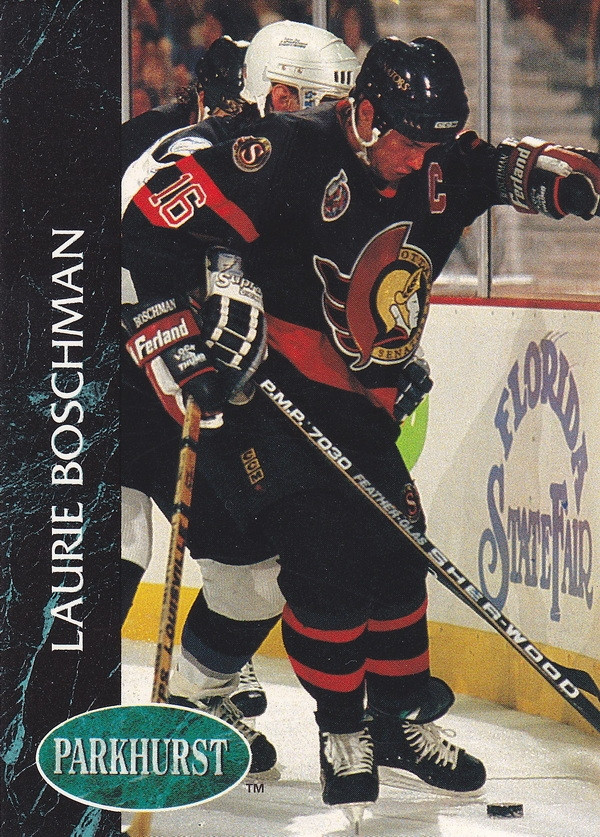 Hockey card Laurie Boschman