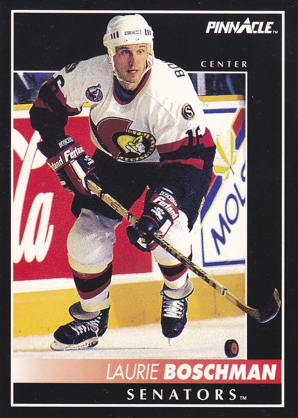 Hockey card Laurie Boschman