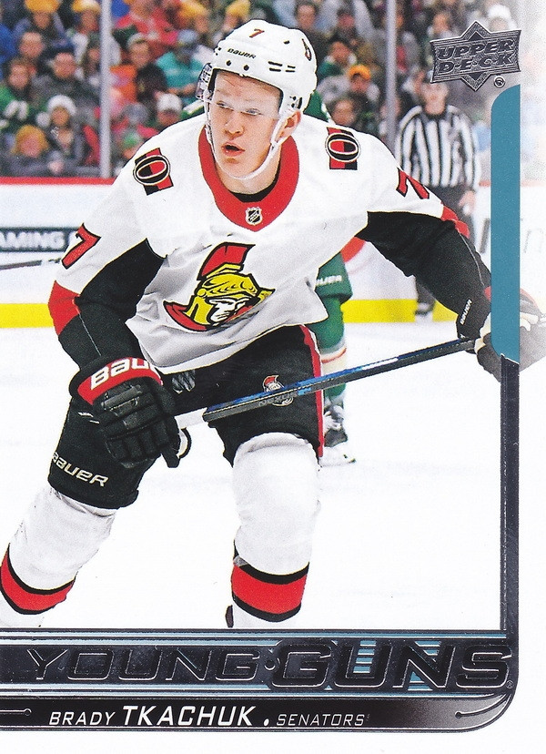 Hockey card Brady Tkachuk