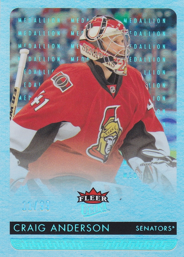 Hockey card Craig Anderson
