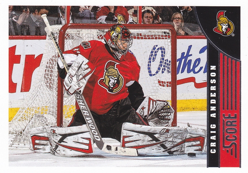 Hockey card Craig Anderson
