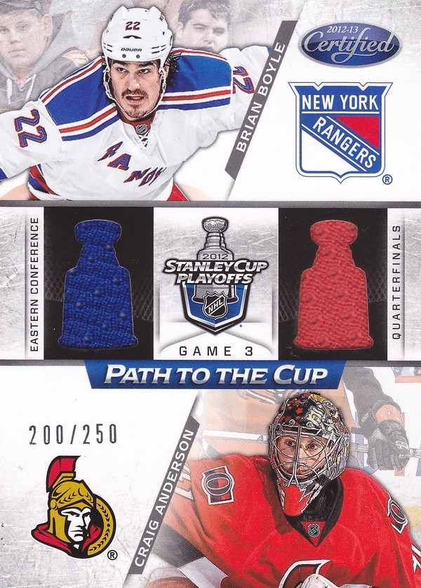 Hockey card Craig Anderson