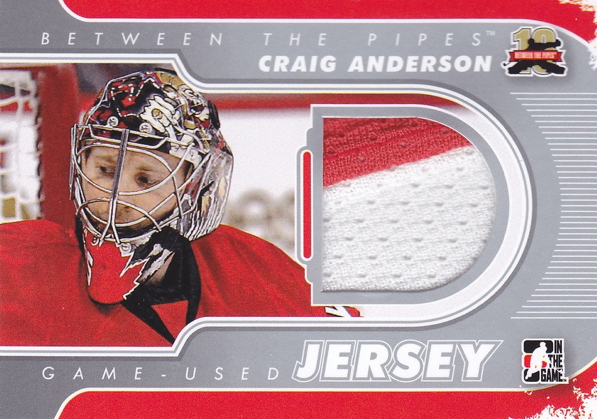 Hockey card Craig Anderson