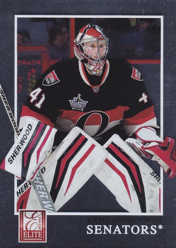Hockey card Craig Anderson