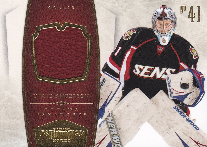 Hockey card Craig Anderson
