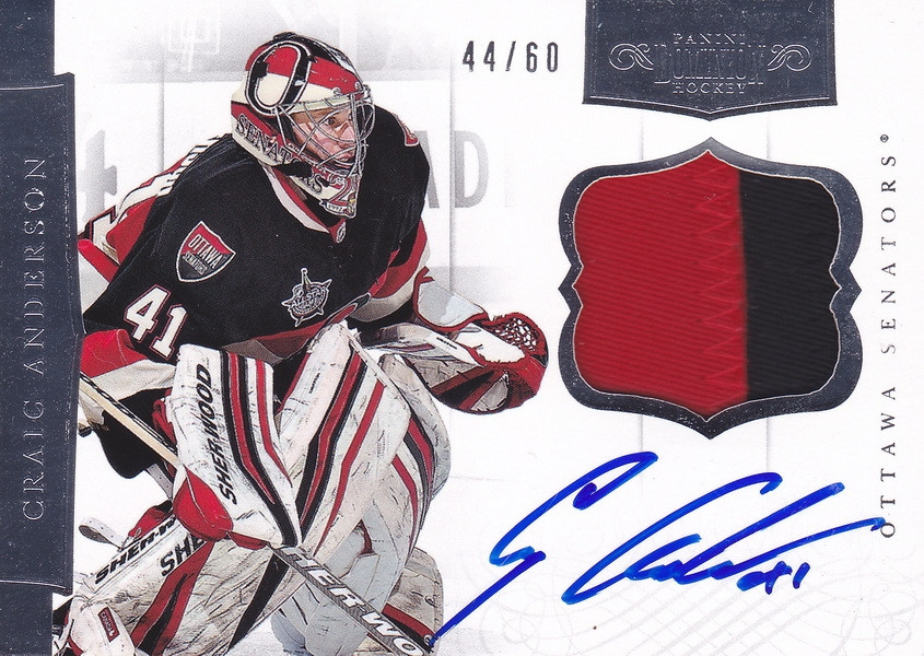 Hockey card Craig Anderson