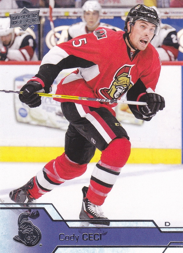 Hockey card Cody Ceci