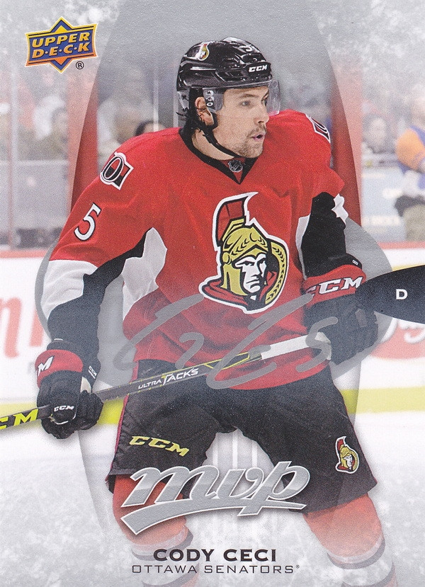 Hockey card Cody Ceci