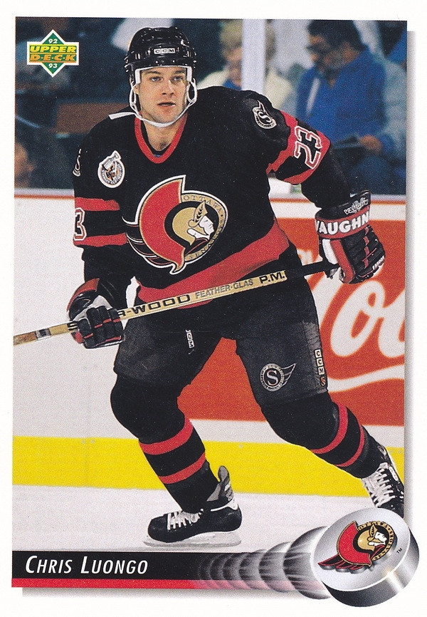 Hockey card Chris Luongo