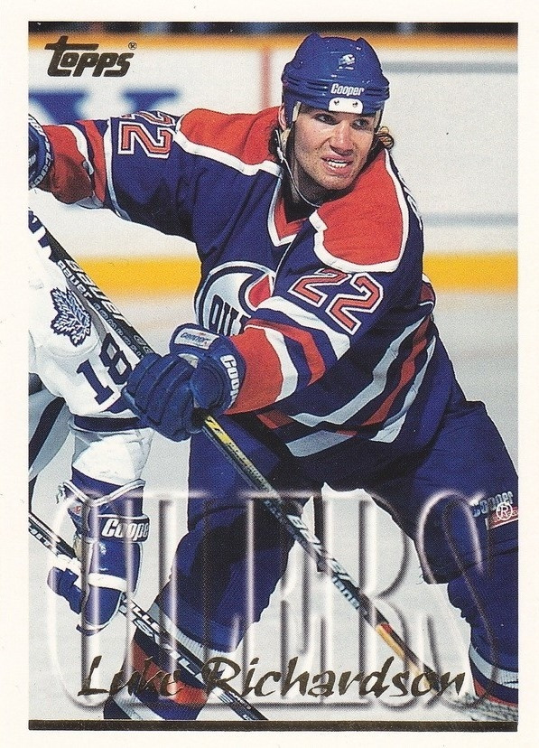 Hockey card Luke Richardson