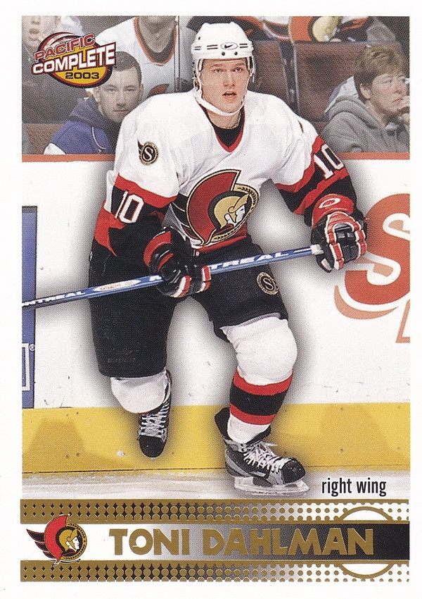 Hockey card Tony Dahlman