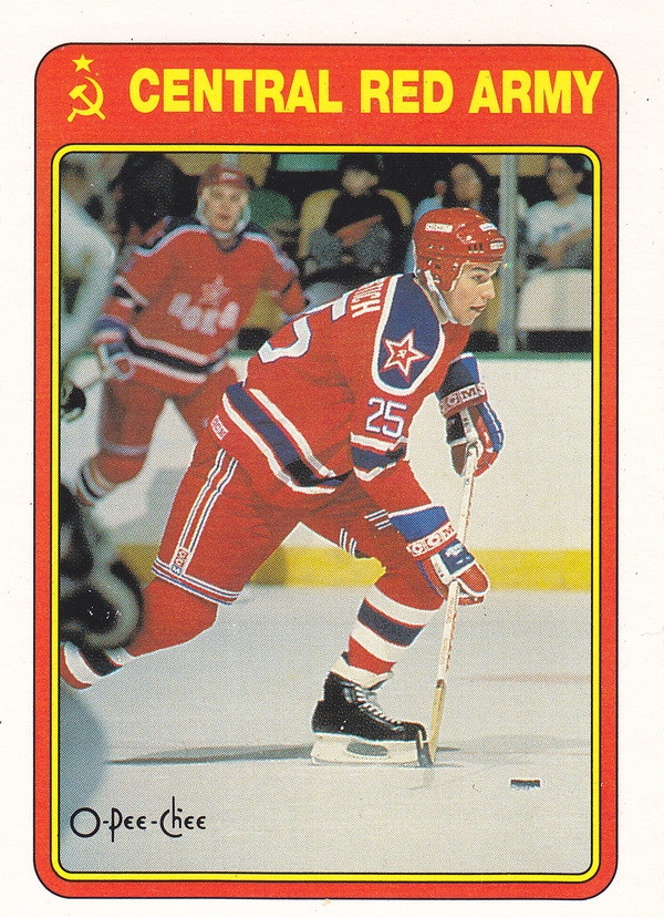 Hockey card Dimitri Khristich