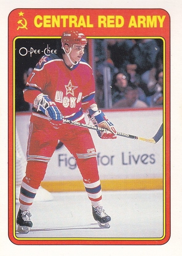 Hockey card Vladimir Malakhov
