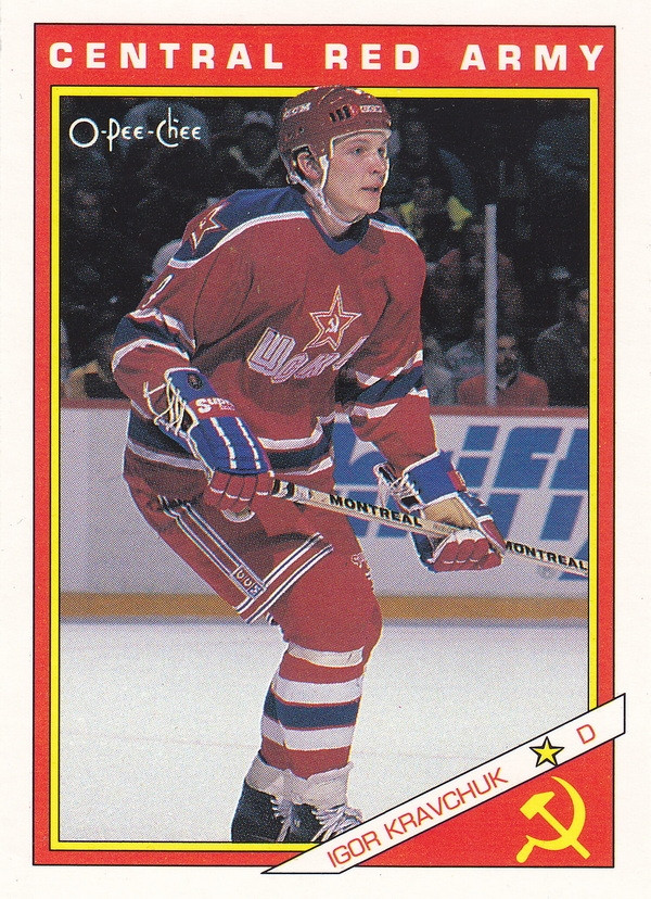 Hockey card Igor Kravchuk