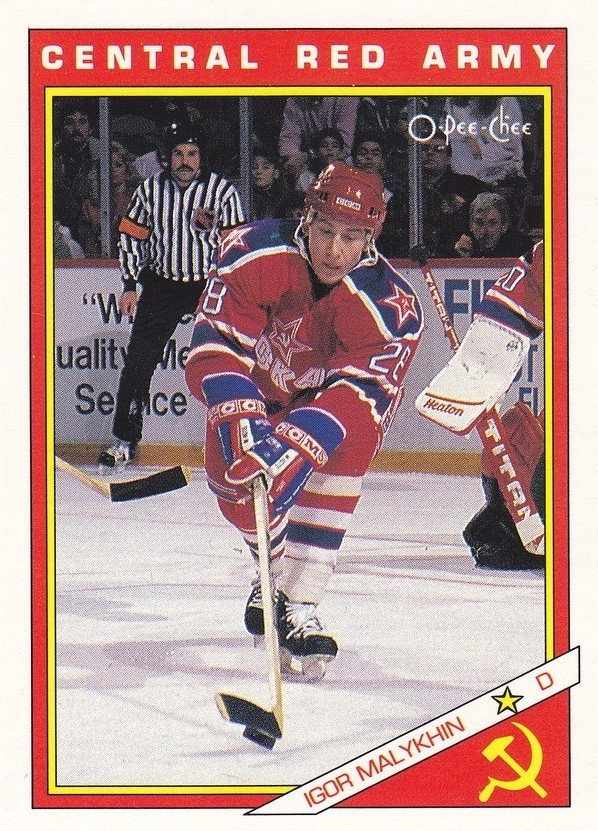 Hockey card Igor Malykhin
