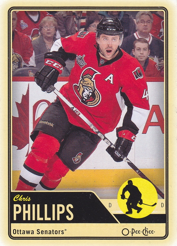 Hockey card Chris Phillips