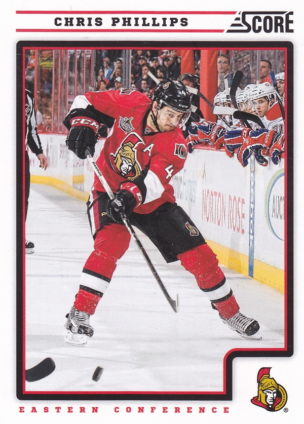 Hockey card Chris Phillips